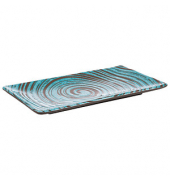 Tablett CANCUN blaubraun 13,5 x 23,5 cm