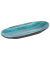 Teller CANCUN blaubraun 13,5 x 28,0 cm