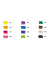 Permanentmarker-Set GRAPHIX SUGARHOLIC, 148000000100, Pack, 12-farbig sortiert, 1-7mm Rundspitze, Keilspitze