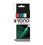 YONO Acrylstifte-Set farbsortiert 0,5 - 1,5 mm