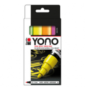 YONO NEON Acrylstifte-Set farbsortiert 1,5 - 3,0 mm
