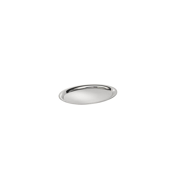 4004133301177 - APS Serviertablett KAFFEEHAUS oval Edelstahl 4004133301177 - APS Serviertablett KAFFEEHAUS oval Edelstahl