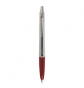 Kugelschreiber Epoca Chrome rot Schreibfarbe blau