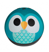 Echo Dot (5. Gen.) Kids Eule Smart Speaker mehrfarbig