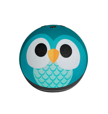 Echo Dot (5. Gen.) Kids Eule Smart Speaker mehrfarbig