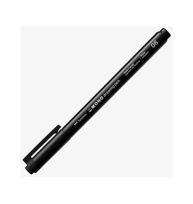 MONO drawing pen 06 Fineliner schwarz 0,5 mm
