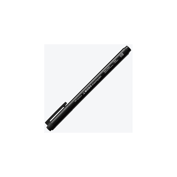 4003198111967 - MONO drawing pen 08 Fineliner schwarz 06 mm 4003198111967 Tombow 4003198111967 - MONO drawing pen 08 Fineliner schwarz 06 mm 4003198111967 Tombow