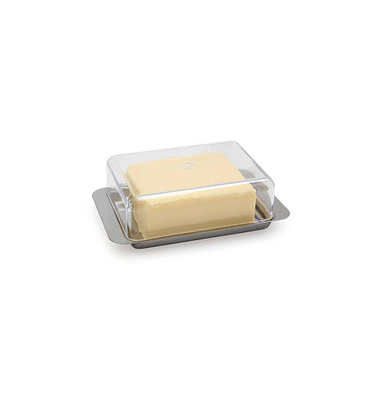 Butterdose 5,5 cm hoch transparent