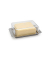 Butterdose 5,5 cm hoch transparent