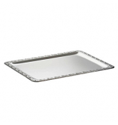 Servierplatten SCHÖNER ESSEN silber 42,0 x 31,0 cm