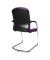 2 Topstar Besucherstühle Open Chair 110 OC690 T33 lila Stoff