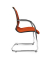 2 Topstar Besucherstühle Open Chair 110 OC690 T34 orange Stoff