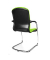 2 Topstar Besucherstühle Open Chair 110 OC690 T35 grün Stoff