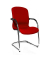 2 Topstar Besucherstühle Open Chair 110 OC690 T31 rot Stoff