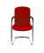 2 Topstar Besucherstühle Open Chair 110 OC690 T31 rot Stoff