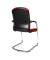 2 Topstar Besucherstühle Open Chair 110 OC690 T31 rot Stoff