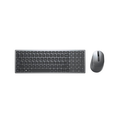 KM7120W Tastatur-Maus-Set kabellos grau