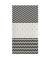 Trennwand easyScreen Black & White 60437 bunt 94,0 x 173,4 cm