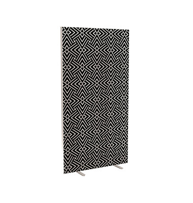 Trennwand easyScreen Black & White 60533 bunt 94,0 x 173,4 cm