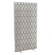 Trennwand easyScreen Black & White 60485 bunt 94,0 x 173,4 cm