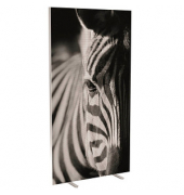 Trennwand easyScreen Black & White 61259 bunt 94,0 x 173,4 cm