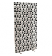 Trennwand easyScreen Black & White 60517 bunt 94,0 x 173,4 cm