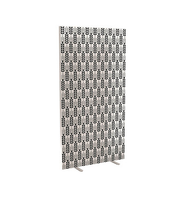 Trennwand easyScreen Black & White 60517 bunt 94,0 x 173,4 cm