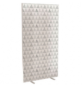 Trennwand easyScreen Black & White 60549 bunt 94,0 x 173,4 cm