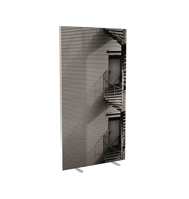 Trennwand easyScreen Black & White 62321 bunt 94,0 x 173,4 cm
