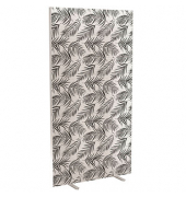 Trennwand easyScreen Black & White 60565 bunt 94,0 x 173,4 cm