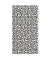 Trennwand easyScreen Black & White 62305 bunt 94,0 x 173,4 cm