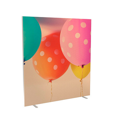 Trennwand easyScreen Colour 61587 bunt 160,0 x 173,4 cm