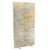 Trennwand easyScreen Vintage 61337 bunt 94,0 x 173,4 cm