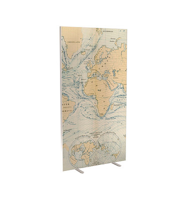 Trennwand easyScreen Vintage 61337 bunt 94,0 x 173,4 cm
