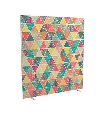 Trennwand easyScreen Vintage 62351 bunt 160,0 x 173,4 cm