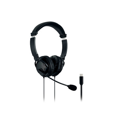 HiFi USB-C USB-Headset schwarz