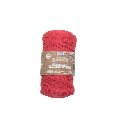 Makramee Garn rot Bands Makramee Garn rot Bands