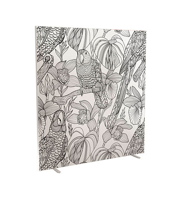 Trennwand easyScreen Tropical 62463 bunt 160,0 x 173,4 cm