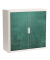 easyOffice Vintage Rollladenschrank 62368 2 Fachböden 110,0 x 41,5 x 104,0 cm