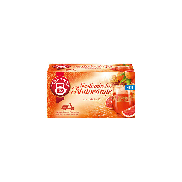 4009300019701 - Sizilianische Blutorange Tee 18 Portionen 4009300019701 TEEKANNE 41 Gramm 4009300019701 - Sizilianische Blutorange Tee 18 Portionen 4009300019701 TEEKANNE 41 Gramm