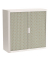 easyOffice Vintage Rollladenschrank 60788 2 Fachböden 110,0 x 41,5 x 104,0 cm