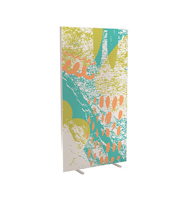 Trennwand easyScreen Colour, 61071 bunt 94,0 x 173,4 cm