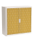 easyOffice Vintage Rollladenschrank 60772 2 Fachböden 110,0 x 41,5 x 104,0 cm