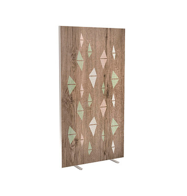 Trennwand easyScreen Colour, 61573 bunt 94,0 x 173,4 cm