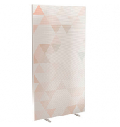 Trennwand easyScreen Colour, 61525 bunt 94,0 x 173,4 cm