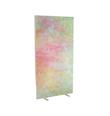 Trennwand easyScreen Colour, 61650 bunt 94,0 x 173,4 cm