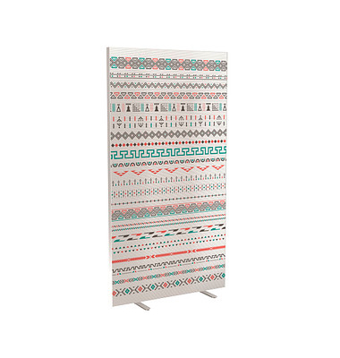 Trennwand easyScreen Colour, 61653 bunt 94,0 x 173,4 cm