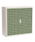 easyOffice Vintage Rollladenschrank 60884 2 Fachböden 110,0 x 41,5 x 104,0 cm