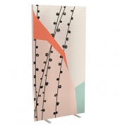 Trennwand easyScreen Colour, 61055 bunt 94,0 x 173,4 cm