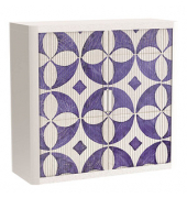 easyOffice Contents Rollladenschrank 61210 2 Fachböden 110,0 x 41,5 x 104,0 cm